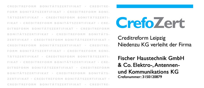 FHT ist bonitätszertifiziert