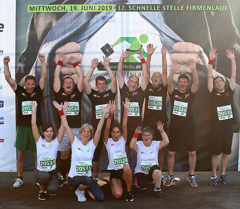 Verkabeln, Vernetzen, Verlaufen: Am Start beim 12. Firmenlauf!